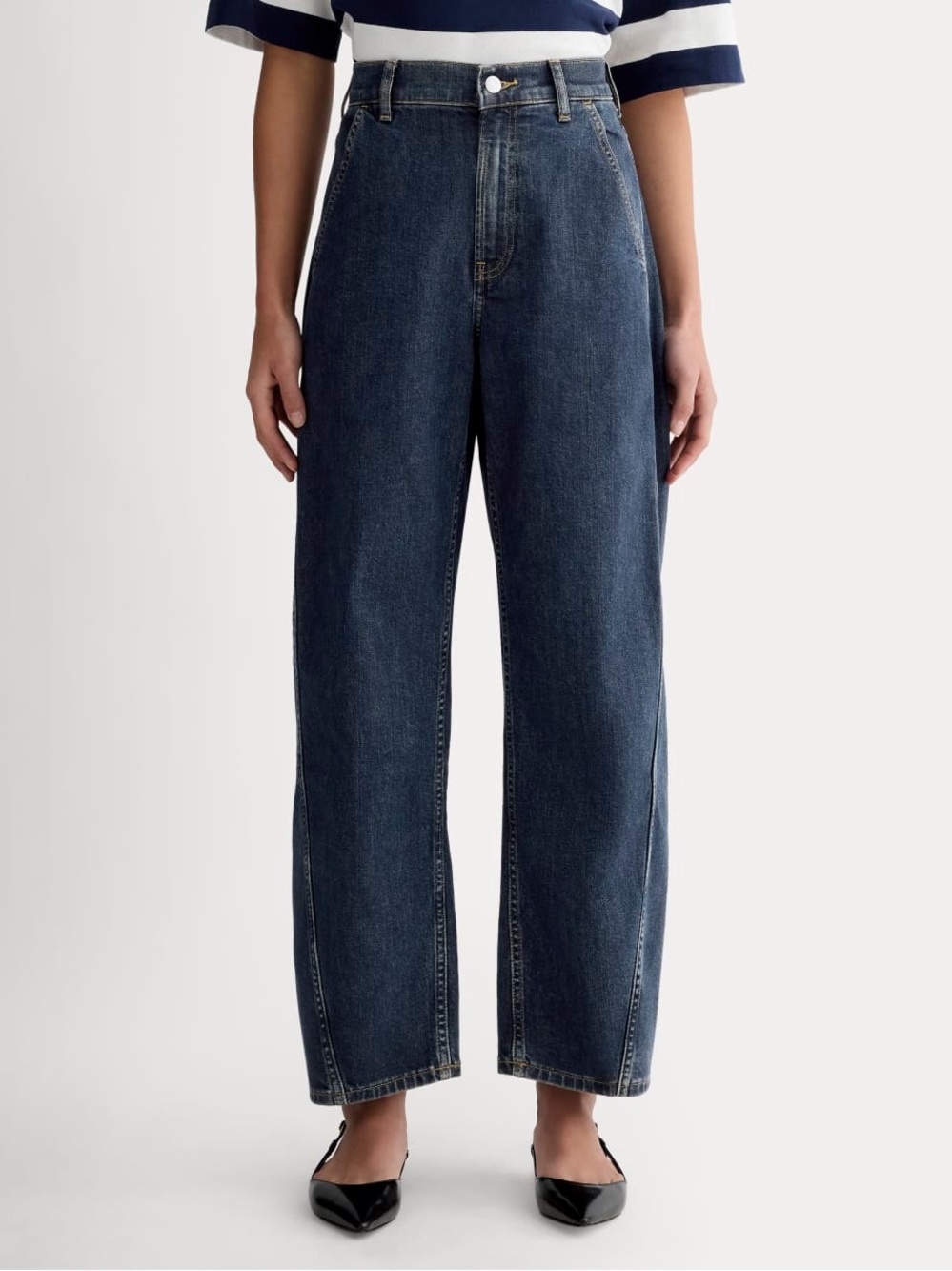 Everlane The Way-High Twist Curve Jean long inseam NWOT